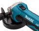 Аккумуляторная угловая шлифмашина Makita DGA452RFJ в кейсе Makpac 2 с 2 акб 18V 3.0Ah и з/у DC18RC (DGA452RFJ) - изображение 4