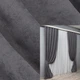 Комплект готовых штор VR-Textil Микровелюр Petek YL №1706ш Графитовый 100х270 см 2 шт (31-0017) - изображение 1