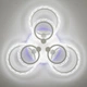 Люстра светодиодная потолочная LUMINARIA LILY RGB 90W 7R WHITE/ICE (6951712319109) - изображение 7