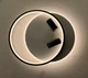 Люстра светодиодная потолочная LUMINARIA GEOMETRIA DOWNLIGHT 90W 2R WHITE/BLACK (6951427268655) - изображение 3