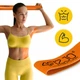 Резинка для фитнеса и спорта из ткани 4FIZJO Flex Band 1-5 кг Orange (P-5907739310927) - изображение 5