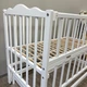 Кровать детская Baby Comfort Малюк с маятником белый - изображение 5