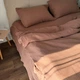 Простынь Односпальная Lavson из премиального 4-х слойного муслина 150х230 Какао - изображение 3