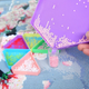 Набор для алмазной мозаики, 6 лотков с подставкой, ложка и специальная щеточка - изображение 4