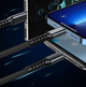 Кабель для заряджання телефонів USB, Type-C, Lightning із швидкою зарядкою, довжина шнура 1 м - зображення 5