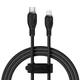 Кабель Baseus Pudding Series Fast Charging Cable Type-C to iP 20W 1.2m Cluster Black (P10355701111-00) - зображення 1
