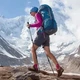 Трекінгова палиця телескопічна Naturehike ST10 (NH19S010-T) 110 см - блакитна - зображення 8