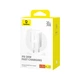 Мережевий зарядний пристрій Baseus GaN5S Fast Charger 1C 30W EU Moon White (P10162504213-00) - зображення 6