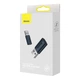 Адаптер Baseus Ingenuity Series Mini OTG Adaptor USB 3.1 to Type-C Blue (ZJJQ000103) - зображення 2