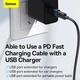 Адаптер Baseus Ingenuity Series Mini OTG Adaptor USB 3.1 to Type-C Blue (ZJJQ000103) - зображення 12