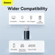 Адаптер Baseus Ingenuity Series Mini OTG Adaptor USB 3.1 to Type-C Blue (ZJJQ000103) - зображення 13