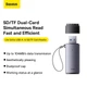 Кардрідер Baseus Lite Series USB-A to SD/TF Card Reader Grey (WKQX060013) - изображение 15