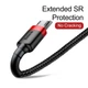Кабель Baseus cafule Cable USB For Micro 2A 3m Red+Black (CAMKLF-H91) - изображение 9