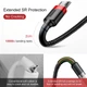 Кабель Baseus cafule Cable USB For Micro 2A 3m Red+Black (CAMKLF-H91) - изображение 10