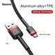 Кабель Baseus cafule Cable USB For Micro 2A 3m Red+Black (CAMKLF-H91) - изображение 14