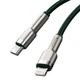 Кабель Baseus Cafule Series Metal Data Cable Type-C to iP PD 20W 1m Green (CATLJK-A06) - изображение 5