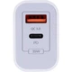 Сетевое зарядное устройство Gelius Merge GP-HC060 GAN USB+Type-C 35W (QC/PD/PPS) White - изображение 4