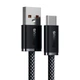Кабель Baseus Dynamic Series Fast Charging Data Cable USB to Type-C 100W 1m Slate Gray (CALD000616) - изображение 3