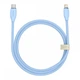 Кабель Baseus Jelly Liquid Silica Gel Fast Charging Data Cable Type-C to iP 20W 2m Blue (CAGD020103) - изображение 1