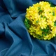Тканина джинс, 155 см, 280 гр/м2, котон, бавовна, тканина джинсова для одягу т/блакитна м.п. - зображення 3