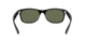 Сонцезахисні окуляри Ray Ban RB2132 901 New Wayfarer Classic XL black / green - изображение 2