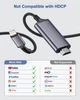 Кабель-адаптер Lightning-HDMI для iPhone 2м Сірий - зображення 5