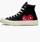 Кеды Comme des Garcons Play X Chuck 70 Shoes Black 150204C 38 - изображение 1