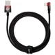 Кабель Baseus MVP 2 USB - Lightning (M/M), 2.4A, 2 м Black/Red (CAVP000120) - изображение 1