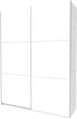 Шкаф-купе Doros G-Caiser Белый 2 ДСП / 3 части 180х60х240 см (42002108) - изображение 1