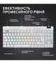 Клавiатура бездротова Logitech G PRO X TKL Lightspeed White Tactile (920-012148) - зображення 5