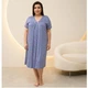 Ночная сорочка женская 2XL сердечки 18570 - изображение 1