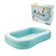 Бассейн надувной Intex "Aqua Swim Center" Размер 229х147х46 см объём 600 л 57181 - изображение 1