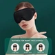 Маска на очі для сну та відпочинку з дихаючим ефектом 3D Sleep Eye Чорна - зображення 6