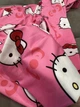 Легкие пижамные штаны с принтом Hello Kitty, розовые, тонкие, летние, L (10469) - изображение 7
