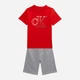 Детский летний комплект (футболка + шорты) для мальчика Calvin Klein 564686627 80 см Разноцветный (1159828988) - изображение 1
