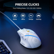 Проводная игровая мышь Inphic PG1 DPI 12800 эргономичный дизайн и макропрограммирование/RGB-подсветка - изображение 6