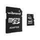 Карта памяти microSDHC Wibrand 4Gb class 4 (adapter SD) WICDC4/4GB-A - изображение 1