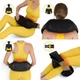 Накидка-массажер 4FIZJO Shiatsu Ultra+ для шеи и спины, аккумуляторный Black/Gold (P-5907739319081) - изображение 11