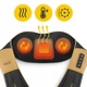 Накидка-массажер 4FIZJO Shiatsu Ultra+ для шеи и спины, аккумуляторный Black/Gold (P-5907739319081) - изображение 5