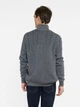 Кофта мужская Arber Zipper-Cardigan N-Avt-29 M10.43.12.431 S Серая (ARB2800000431976) - изображение 2