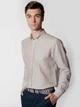 Рубашка хлопковая мужская Arber Linen Shirt 2 AN 05.19.10 38-39 Бежевая (ARB9099416670007) - изображение 1