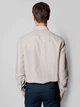 Рубашка хлопковая мужская Arber Linen Shirt 2 AN 05.19.10 38-39 Бежевая (ARB9099416670007) - изображение 2