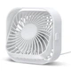 Вентилятор TOPK K51 USB (8.5cm, 3 скорости, USB 5V 1m, 5W, 360град.) white - изображение 1