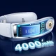 Підвісний вентилятор на шию Remax F20 4000 mAh з акумулятором White - зображення 4