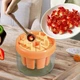 Круглая форма для мороженого ICE CREAM MOLD на 8 порций оранжевый - изображение 7