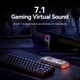Зовнішня ігрова звукова карта Vention USB Sound Card 7.1 Channel, Black (CVAB0) - зображення 8