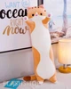 Игрушка детская подушка мягкая плюшевая обнимашка Кот Батон антистресс 70 см (рыжий) - изображение 4