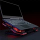 Охлаждающая подставка для ноутбука MARVO CoolingPad FN-41 до 17,3" на 2USB c подсветкой - изображение 8