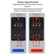 Водонепроницаемая кнопка включения / выключения 10A 220V / 380V для режущего / сверлильного станка Taste выключатель - переключатель "старт-стоп", 9х5.6 см, разноцветный (103270204) - изображение 4