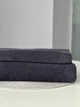 Комплект махрових рушників Ideal Textile 50х90 та 70х140 см 450 г\м2 графітовий - зображення 9